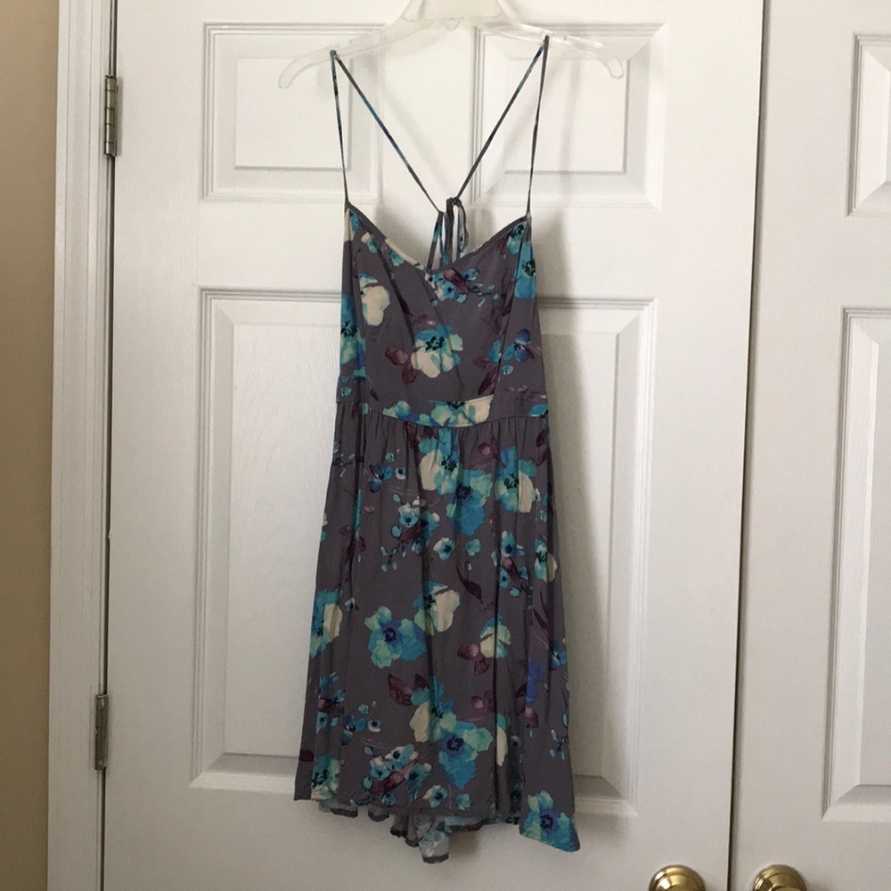 American Eagle floral sundress